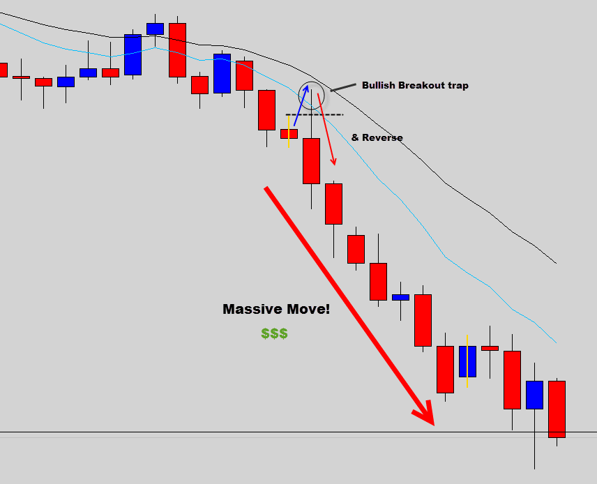 bear trap price action trades