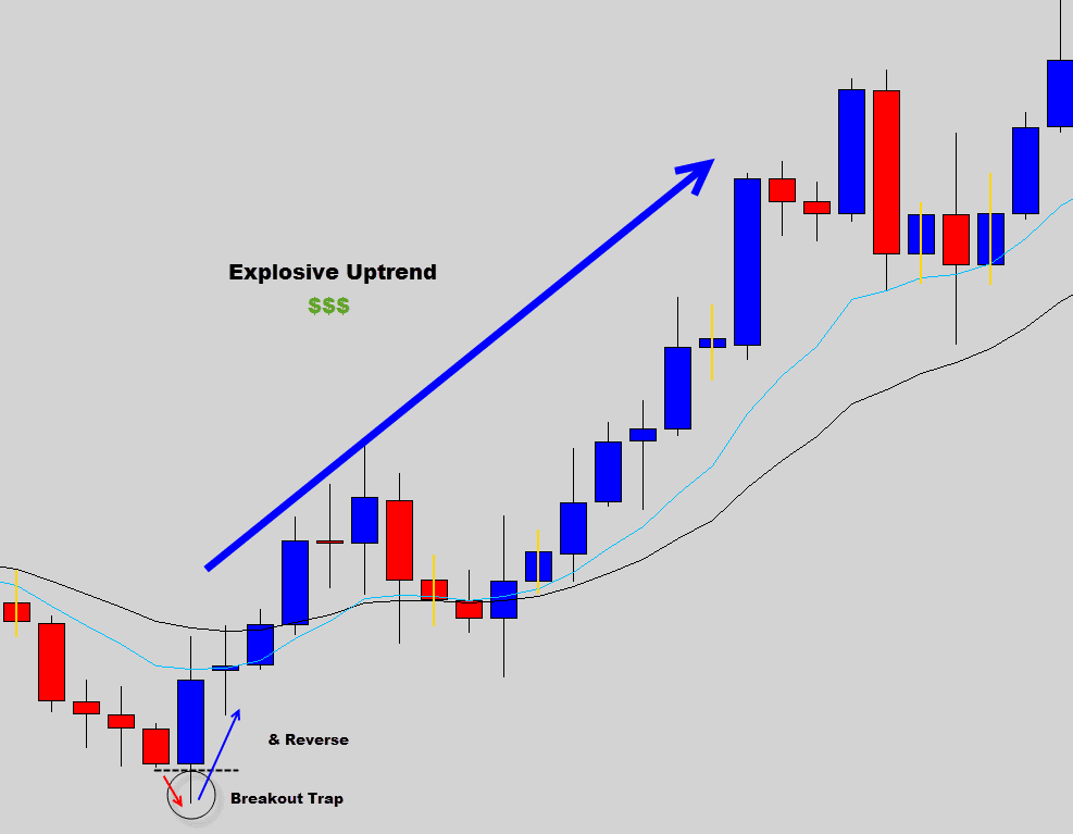 bull trap trade price action trades