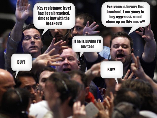floor traders breakout frenzy