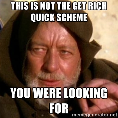 get rich scheme