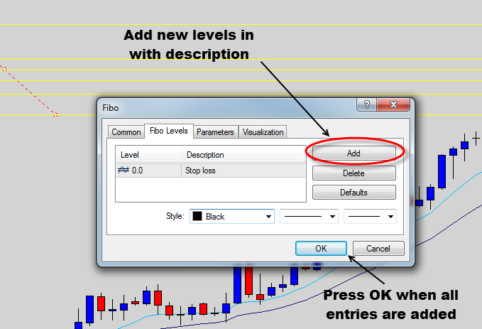 step 4 add new settings for risk reward tool