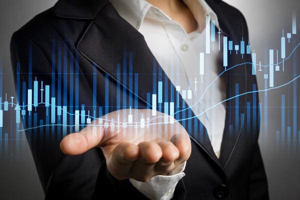 candlestick patterns abstract